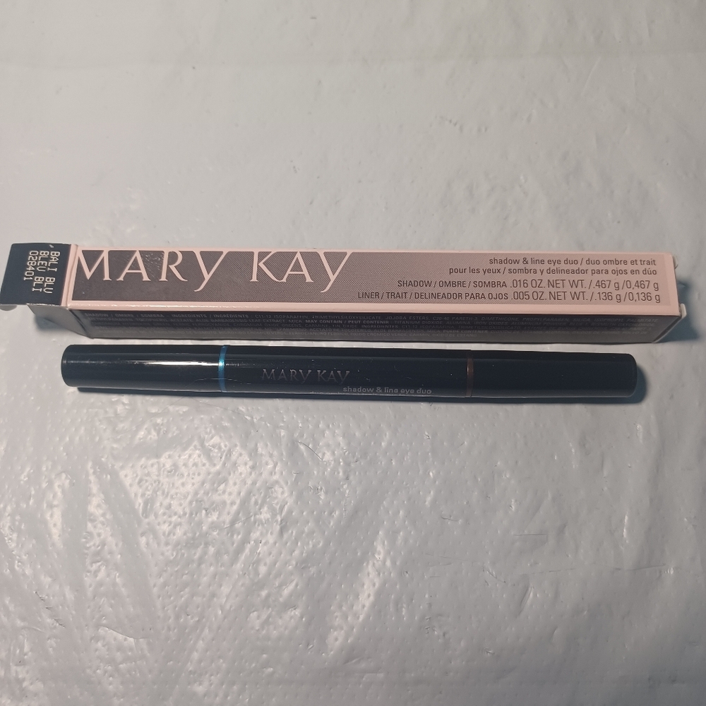 Mary Kay Shadow & Line Duo - BALI BLUE - New